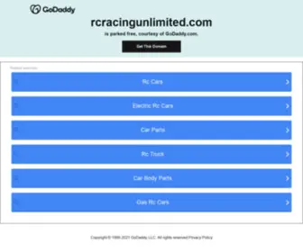 Rcracingunlimited.com(Rcracingunlimited) Screenshot