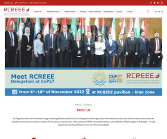 Rcreee.org(Home) Screenshot