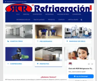 RCRTJ.com.mx(Refrigeración) Screenshot