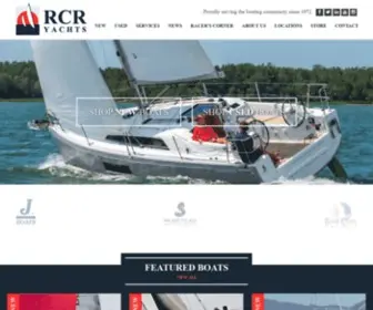 RCryachts.com(RCR Yachts) Screenshot