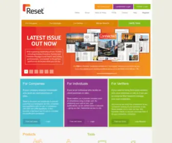 RCscard.co.uk(Reset compliance systems) Screenshot