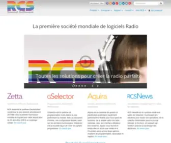 Rcseurope.fr(The World's Largest Broadcast Software Company. RCS) Screenshot