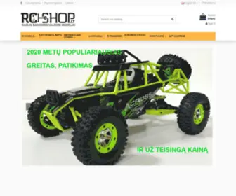 RCshop.lt(RADIJO BANGOMIS VALDOMI MODELIAII|LI) Screenshot