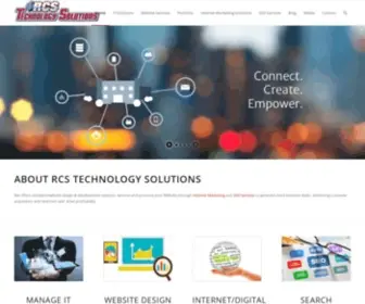 RCstechnologysolutions.com(Website design and development) Screenshot