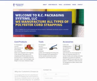 RCStrap.com(Packaging Systems) Screenshot