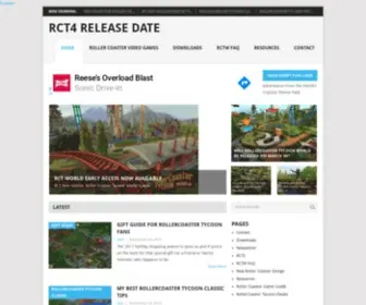 RCT4Releasedate.com(RCT4 Release Date) Screenshot