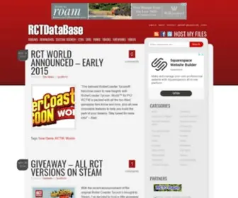 RCTDB.com(Roller Coaster Tycoon Database) Screenshot
