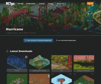 RCtgo.net(The largest collection of RCT content on the web) Screenshot