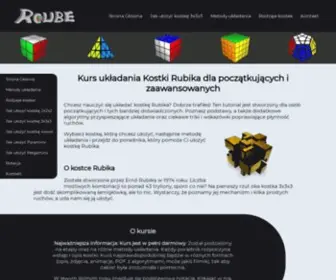 Rcube.pl(Kurs Układania Kostki Rubika dla Początkujących i Zaawansowanych) Screenshot