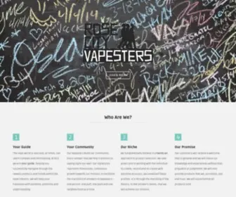 Rcvapesters.com(Vape, eCigs, eLiquid) Screenshot