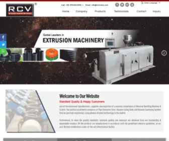 Rcvindia.com(RCV Engineering) Screenshot