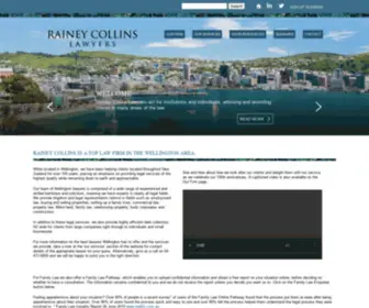 RCW.co.nz(Rainey Collins Lawyers) Screenshot