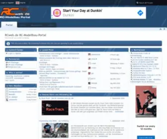 Rcweb.de(Portal) Screenshot