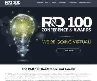 RD100Awards.com(R&D 100 Awards) Screenshot