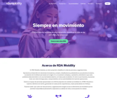 Rdamobility.com(En RDA Mobility tenemos un único propósito) Screenshot