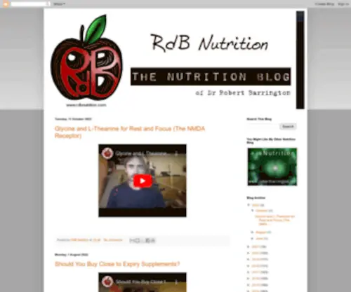 RDbnutrition.com(RDbnutrition) Screenshot
