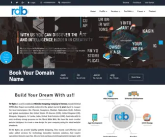 RDBytes.com(Web design & website designing company in Chennai) Screenshot