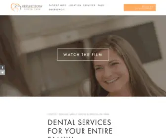 Rdcaremn.com(Reflections Dental Care Maple Grove MN) Screenshot