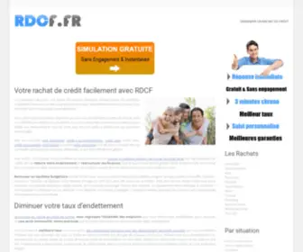 RDCF.fr(Regroupement de Crédit) Screenshot