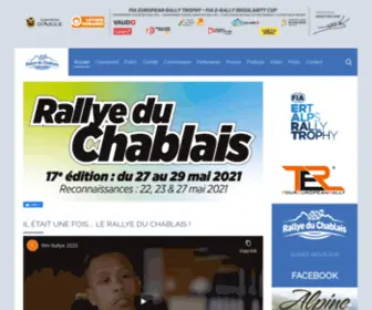 RDCH.ch(Rallye du Chablais) Screenshot