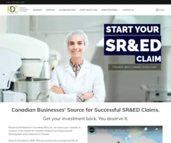 Rdcinfo.com(Research Development Consulting) Screenshot