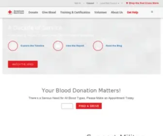 RDCRSS.org(American Red Cross) Screenshot