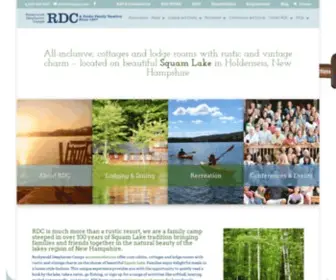 RDCsquam.com(On Squam Lake) Screenshot
