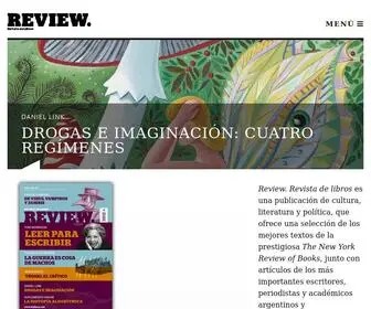 Rdelibros.com(Revista de libros) Screenshot