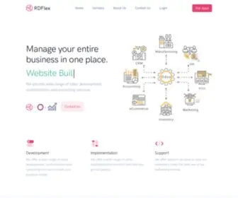 RDflex.com(Odoo Service Provider) Screenshot