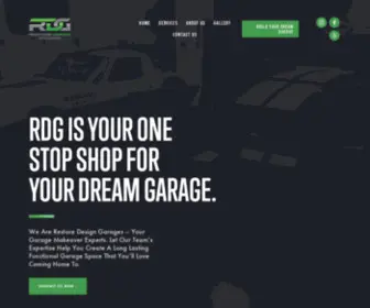 Rdgarages.com(Restore Design Garages) Screenshot