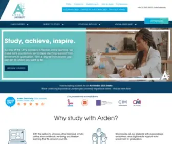 Rdi.co.uk(Arden University) Screenshot