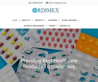 Rdimex.com(Health Medical Clinic) Screenshot