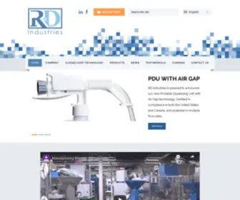 Rdindustries.com(RD Industries) Screenshot
