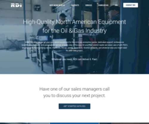 Rdironworks.com(High Pressure Flow Control) Screenshot