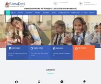 Rdischool.com(Ramadevi International School) Screenshot