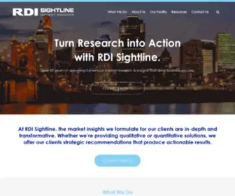 Rdisightline.com(Market Research & Insights) Screenshot