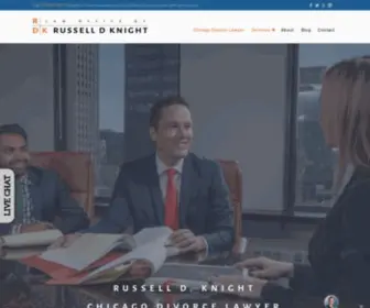 RDklegal.com(Divorce lawyer chicago) Screenshot