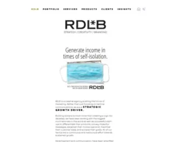 RDLB.nyc(Brand Agency / Marketing Services / Brand Builders / We provide at our agency) Screenshot