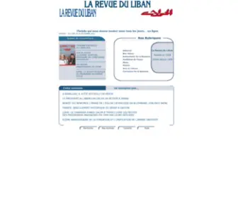 RDL.com.lb(La Revue du Liban) Screenshot