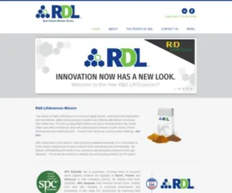 Rdlifesciences.com(RDL Life Sciences) Screenshot