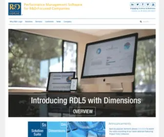 Rdlogic.com(R&D Logic) Screenshot