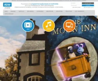 RDM-Video.fr(DVD, Blu-ray, CD musique, CD-rom avec droits institutionnels pour m) Screenshot