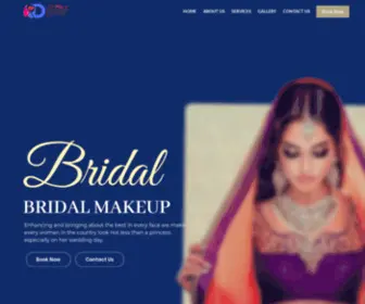 Rdmakeover.com(Best Bridal Makeup Artist in Agra) Screenshot