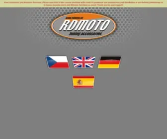 Rdmoto.eu(RD moto tuning accessories) Screenshot