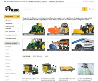 Rdomarketplace.com(RDO Marketplace of RDO Equipment Co) Screenshot