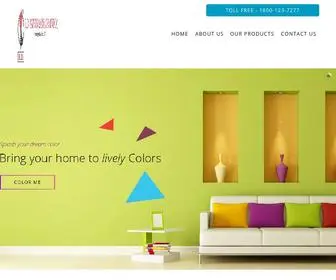 Rdpaints.com(Paints & Color (INDIA)) Screenshot