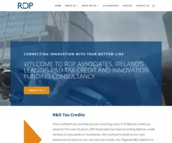 Rdpassociates.ie(RDP Ireland Home) Screenshot