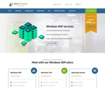 RDPproviders.com(RDP Providers) Screenshot