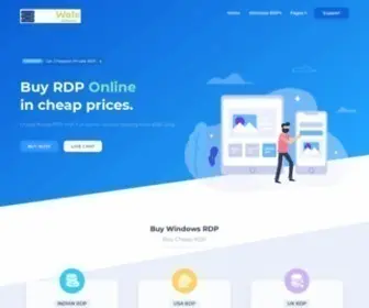 RDpwale.in(Cheap VPS Hosting India Buy Cheap Admin RDP) Screenshot