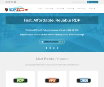 RDpzone.com(Buy RDP #1 RDP Provider) Screenshot